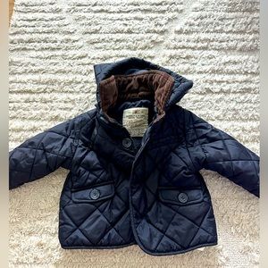 Zara jacket Navy 6-9m